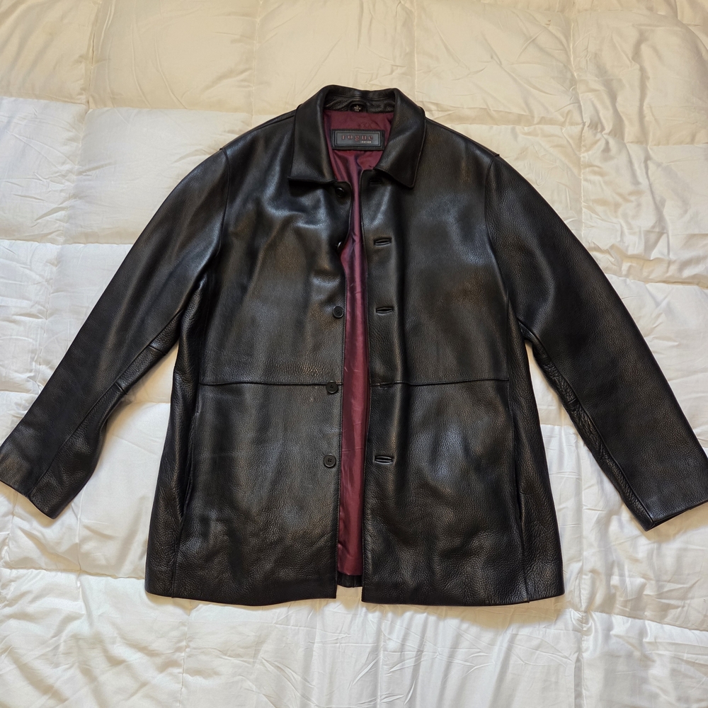 Men's Rogue Black Leather Jacket